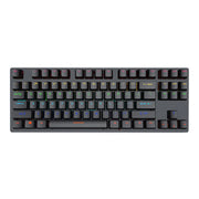 Mechanische RGB Gaming Tastatur – Beleuchtet, Ergonomisch & Kabelgebunden per USB für PC & Gaming