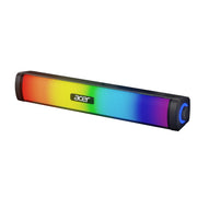 Acer RGB Gaming Soundbar – Bluetooth & USB Dual-Mode | Stereo-Sound mit kräftigem Bass | PC-Lautsprecher für Gaming, Musik & Entertainment