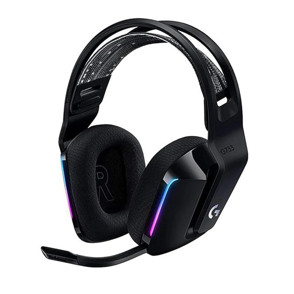 Ersatzmikrofon für Logitech G733 – Abnehmbares Gaming-Headset Mikrofon mit 3,5-mm-Anschluss | Leichtes Replacement Mic in Schwarz