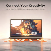 ACEMAGIC LX15PRO 15,6" Full-HD Laptop – AMD Ryzen 5 7430U | 16 GB RAM | 512 GB SSD | Windows 11 Pro | Wi-Fi 6 & Bluetooth 5.2