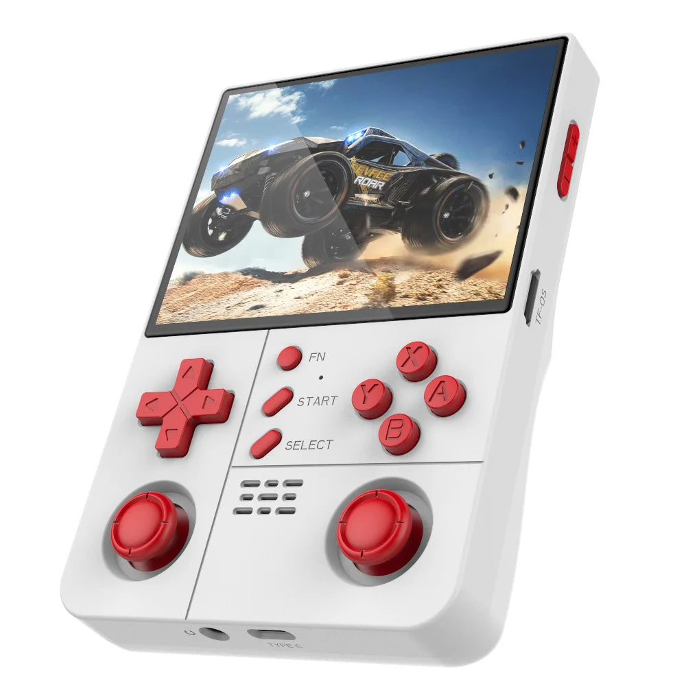 18.000+ Spiele Luxuglow R40XX Pro Max Retro-Handheld – 4,2" IPS-Display | Linux-System | RK3326 Quad-Core | 4500-mAh-Akku | 64/128 GB