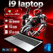 FUCHU 15,6" Performance Laptop – Intel Core i9-9900 | 16 GB RAM | bis 2 TB M.2 SSD | Full HD 90 Hz | Windows 11