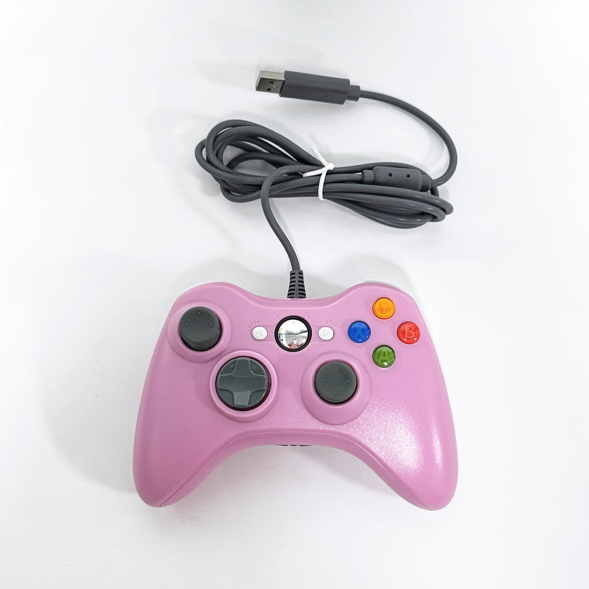 360 USB Gaming Controller für PC & Xbox 360 – Kabelgebundenes Gamepad mit Vibrationsmotor | Für Windows 7/8/10 | Verschiedene Farben