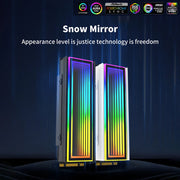 SSD-Kühler M.2 5V ARGB – RGB Heatsink für 2280 NVMe SSD mit Infinity-Mirror-Effekt | AURA Sync kompatibel & effiziente Wärmeableitung