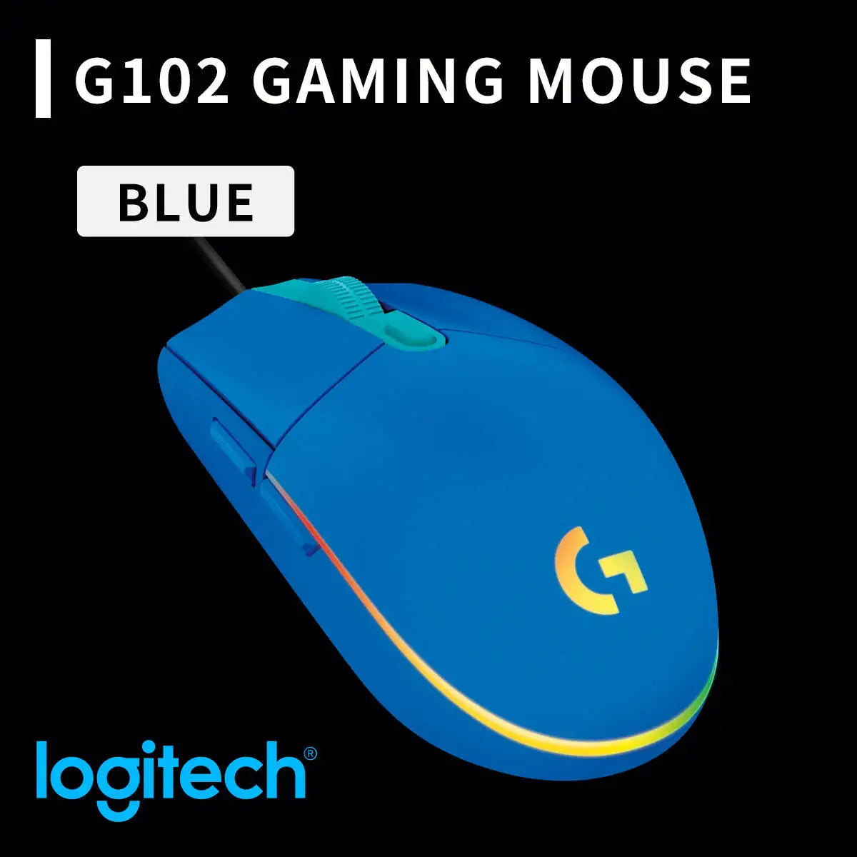 Logitech Gaming Maus HERO Sensor RGB für Gamer