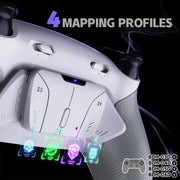 eXtremeRate RISE4 Plus MAX Upgrade-Kit für PS5 Controller BDM-060 – 4 Rücktasten, Clicky Trigger Stops & Anti-Rutsch-Grip