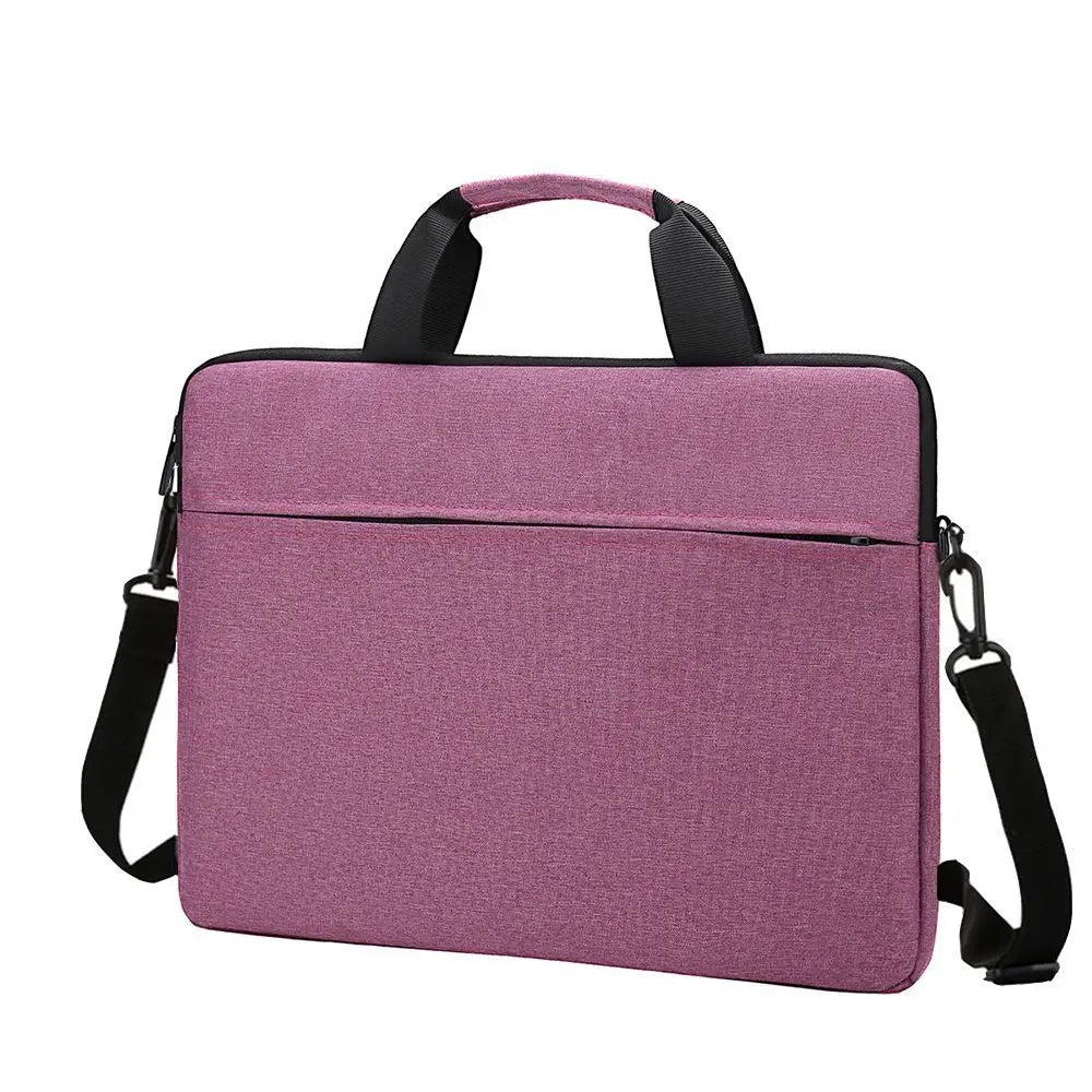 Universal Laptop-Tasche mit Stoßschutz – Schlanke Notebook-Schutzhülle mit weichem Innenfutter & Zubehörfach | Für 13,3", 14" & 15,6" Laptops und Tablets