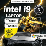Fuchu Performance Laptop mit Windows 11 Pro | Intel Core i9-9900 | 15,6"Zoll | 16 GB RAM | 1 TB SSD | Gaming, Office & Studium