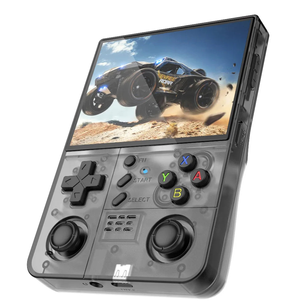 18.000+ Spiele Luxuglow R40XX Pro Max Retro-Handheld – 4,2" IPS-Display | Linux-System | RK3326 Quad-Core | 4500-mAh-Akku | 64/128 GB