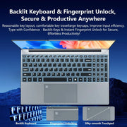 FUCHU 15,6" Performance Laptop – Intel Core i9-9900 | 16 GB RAM | 1 TB M.2 SSD | Full HD IPS | Windows 11