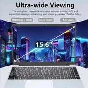 Fuchu 15,6"Zoll Performance Laptop – Intel Core i9-10980HK | Windows 11 | Beleuchtete Tastatur | Fingerabdrucksensor | Office, Studium & Gaming