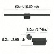 Mzvul RGB Monitor Light Bar – LED Bildschirmleuchte mit 15 Lichtmodi & stufenloser Dimmung | USB Monitorlampe mit Touch-Steuerung für Gaming, TV & Arbeitsplatz