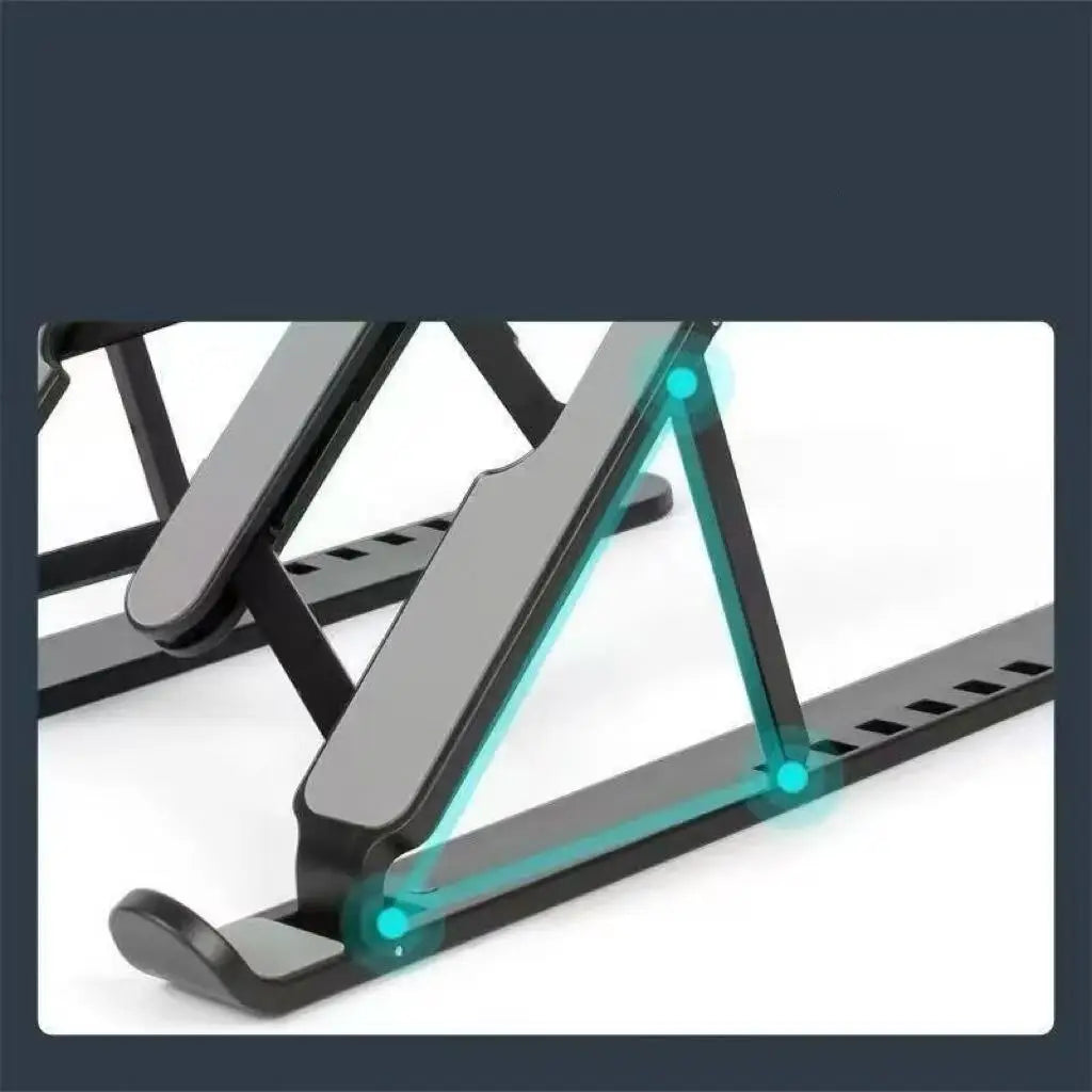MK Gaming Verstellbarer Laptop-Ständer – Stabiler & Flexibler Notebook-Halter | Platzsparend für Schreibtisch, Homeoffice & Gaming