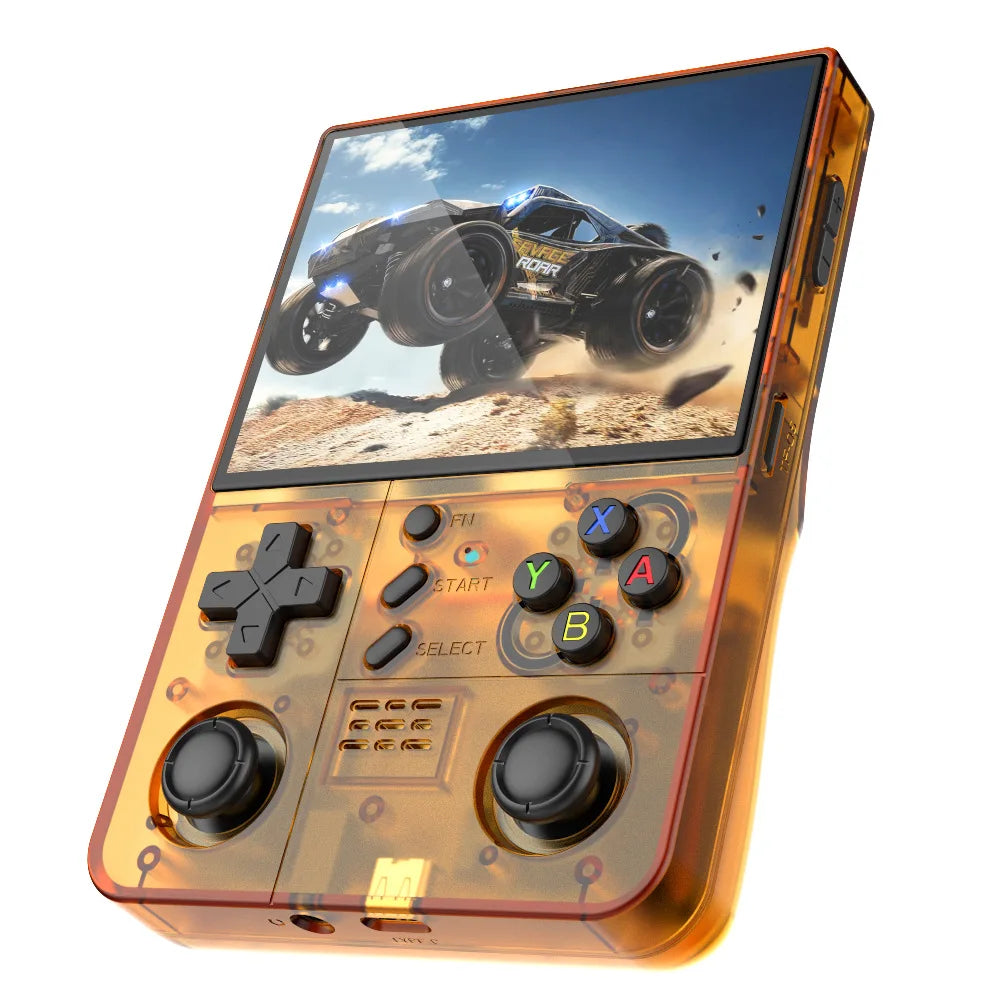 18.000+ Spiele Luxuglow R40XX Pro Max Retro-Handheld – 4,2" IPS-Display | Linux-System | RK3326 Quad-Core | 4500-mAh-Akku | 64/128 GB