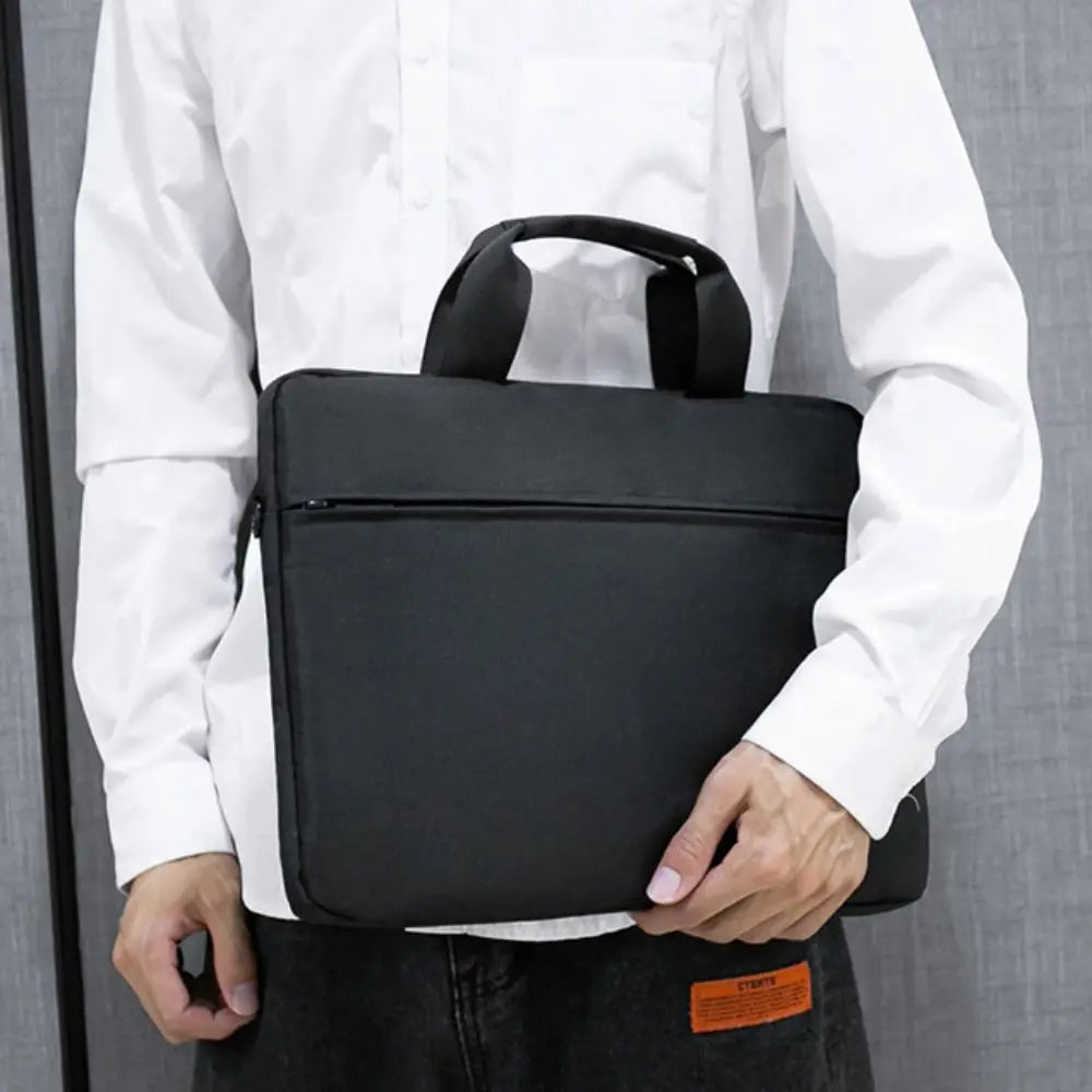 Universal Laptop-Tasche mit Stoßschutz – Schlanke Notebook-Schutzhülle mit weichem Innenfutter & Zubehörfach | Für 13,3", 14" & 15,6" Laptops und Tablets