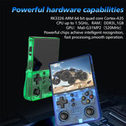 18.000+ Spiele Luxuglow R40XX Pro Max Retro-Handheld – 4,2" IPS-Display | Linux-System | RK3326 Quad-Core | 4500-mAh-Akku | 64/128 GB