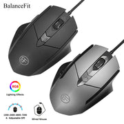 High-Performance RGB Gaming-Maus – 7200 DPI, 6 Tasten & ergonomisches Design für PC, Laptop & Gaming