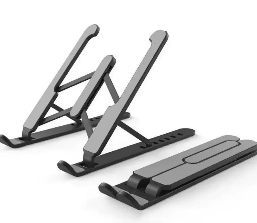 MK Gaming Verstellbarer Laptop-Ständer – Stabiler & Flexibler Notebook-Halter | Platzsparend für Schreibtisch, Homeoffice & Gaming