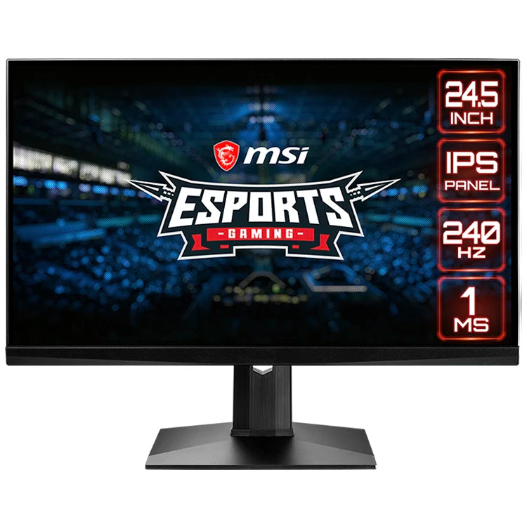 MSI MAG251RX 24,5"Zoll E-Sports Monitor – Full HD | 240 Hz | 1 ms | IPS | NVIDIA G-SYNC Compatible