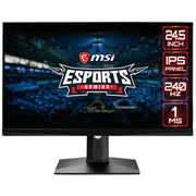 MSI MAG251RX 24,5"Zoll E-Sports Monitor – Full HD | 240 Hz | 1 ms | IPS | NVIDIA G-SYNC Compatible
